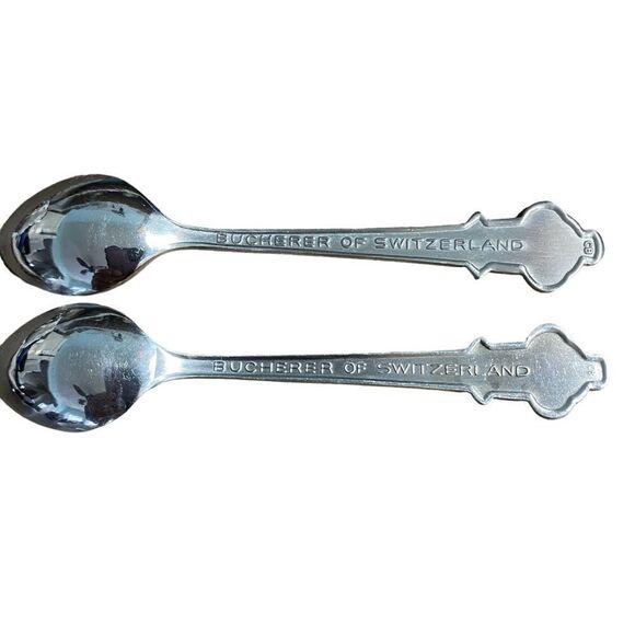 Rolex Bucherer of Switzerland CB SS Spoons (2) - Picture 2 of 8